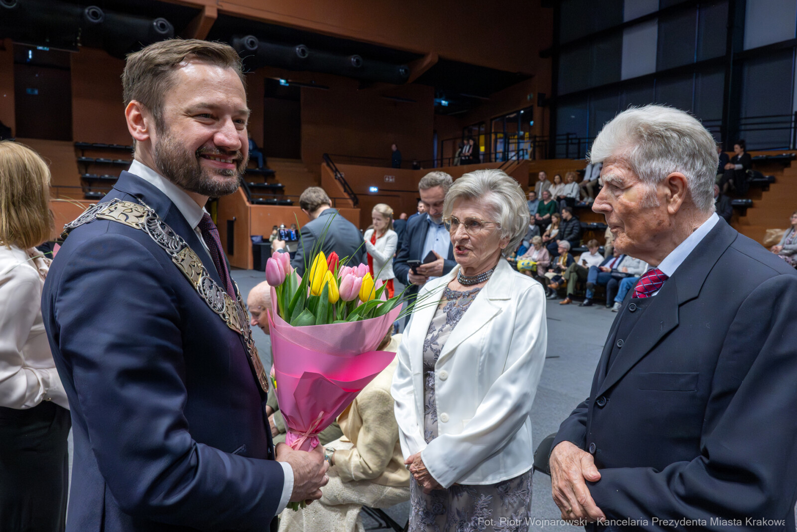 Miszalski, medale, seniorzy, Długoletnie Pożycie Małżeńskie, zdjęcia  Autor: Piotr Wojnarowski