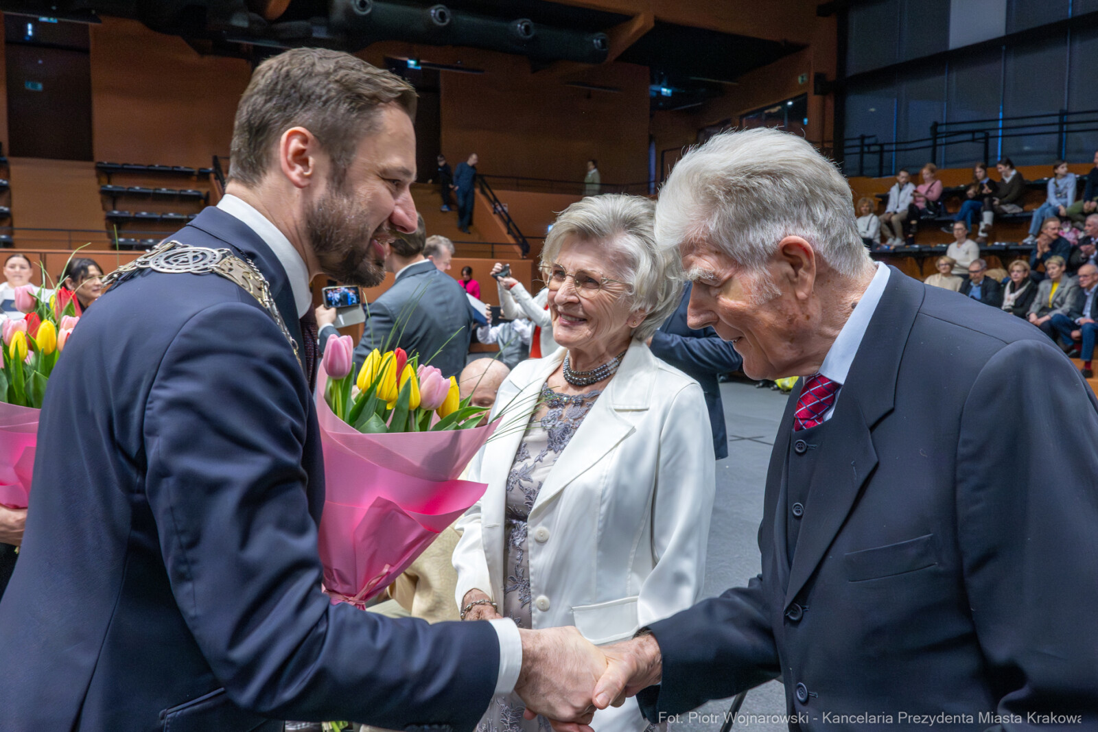 Miszalski, medale, seniorzy, Długoletnie Pożycie Małżeńskie, zdjęcia  Autor: Piotr Wojnarowski