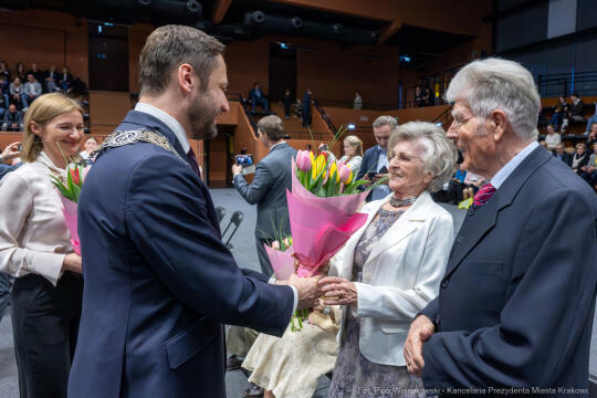 Miszalski, medale, seniorzy, Długoletnie Pożycie Małżeńskie, zdjęcia