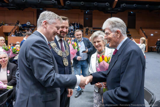 Miszalski, medale, seniorzy, Długoletnie Pożycie Małżeńskie, zdjęcia