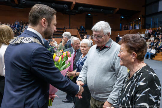 Miszalski, medale, seniorzy, Długoletnie Pożycie Małżeńskie, zdjęcia