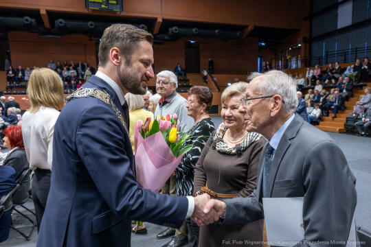 Miszalski, medale, seniorzy, Długoletnie Pożycie Małżeńskie, zdjęcia