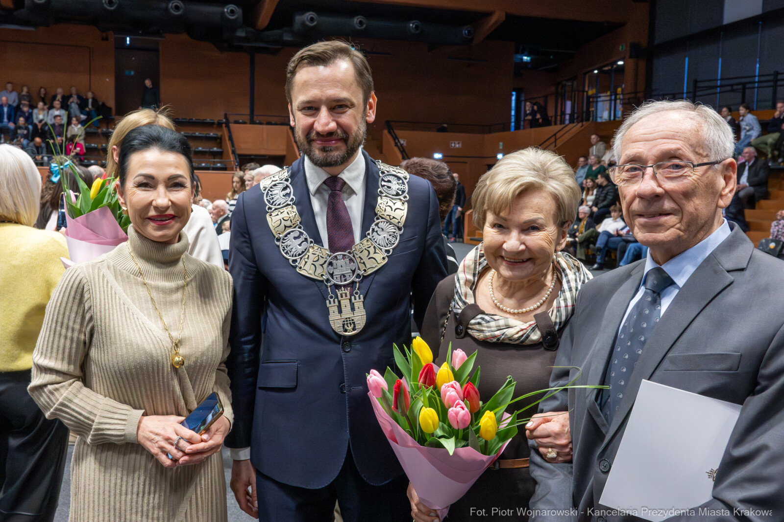 Miszalski, medale, seniorzy, Długoletnie Pożycie Małżeńskie, zdjęcia  Autor: Piotr Wojnarowski