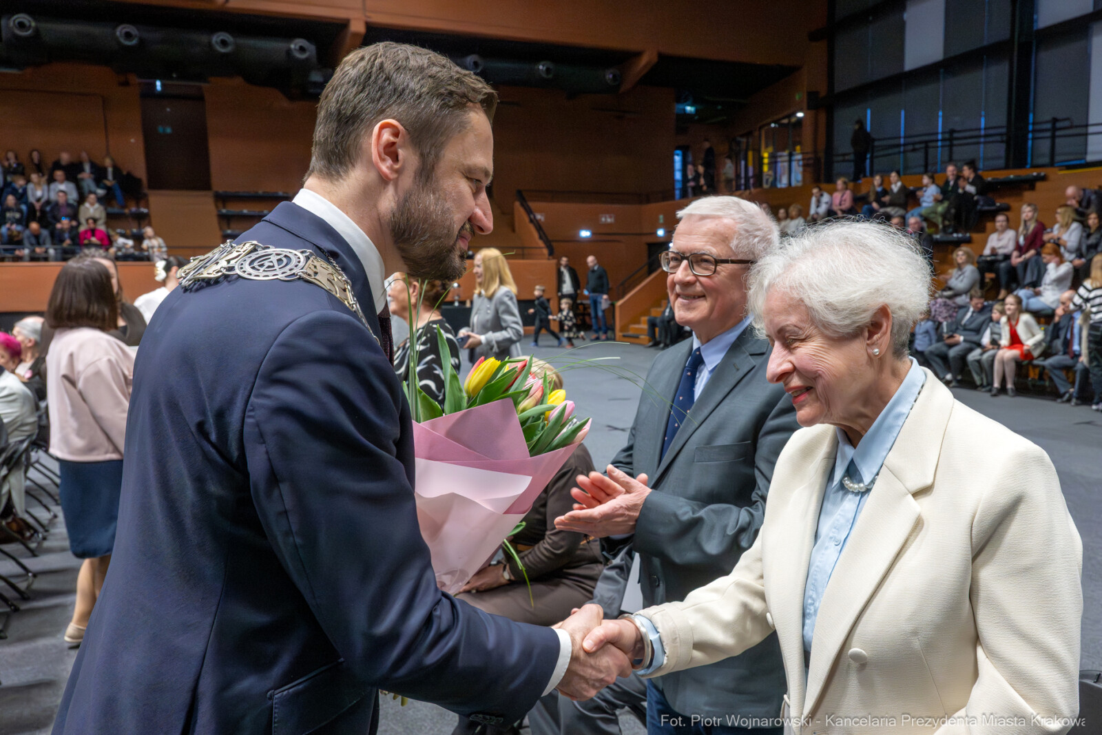 Miszalski, medale, seniorzy, Długoletnie Pożycie Małżeńskie, zdjęcia  Autor: Piotr Wojnarowski