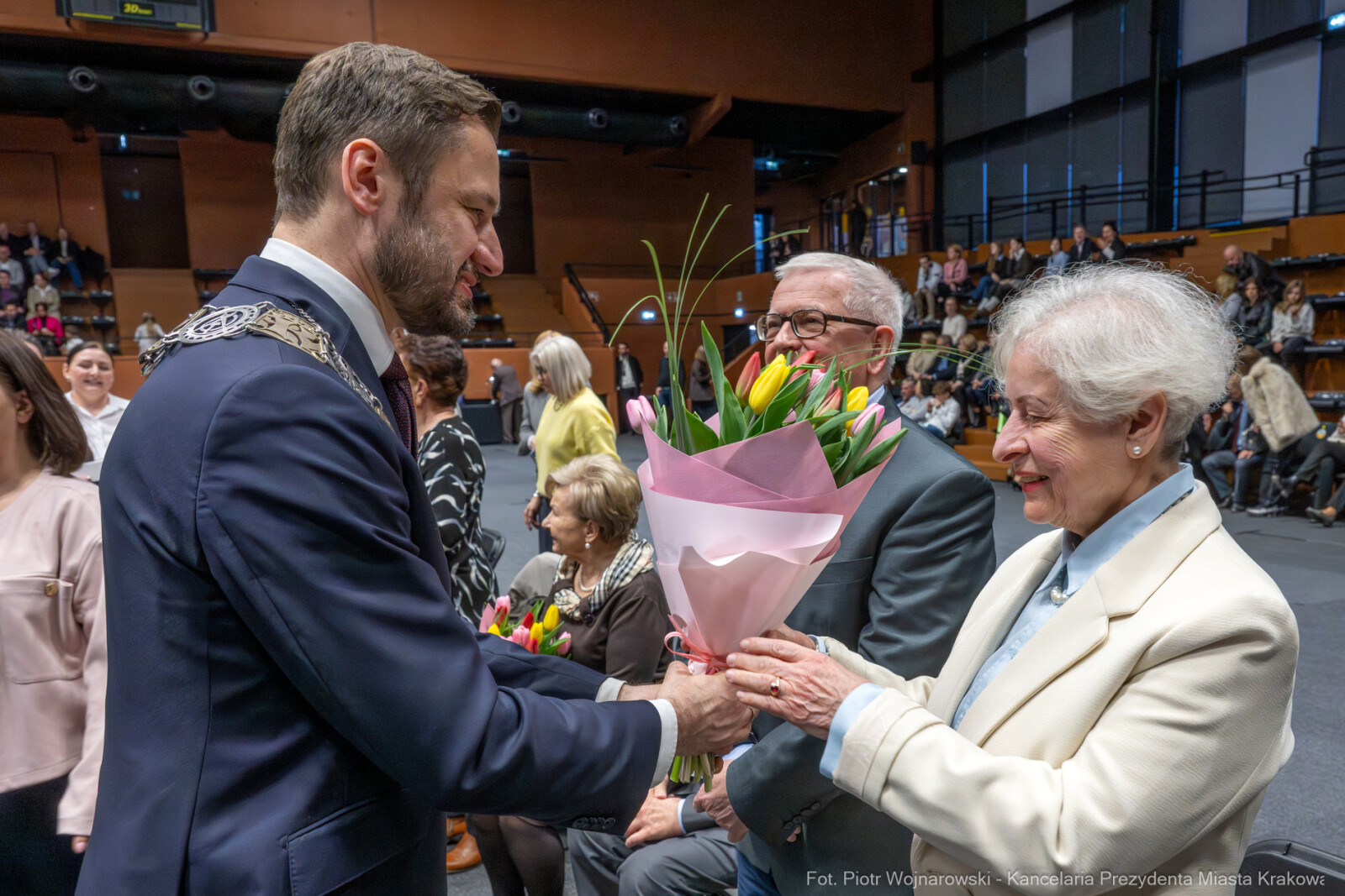 Miszalski, medale, seniorzy, Długoletnie Pożycie Małżeńskie, zdjęcia  Autor: Piotr Wojnarowski