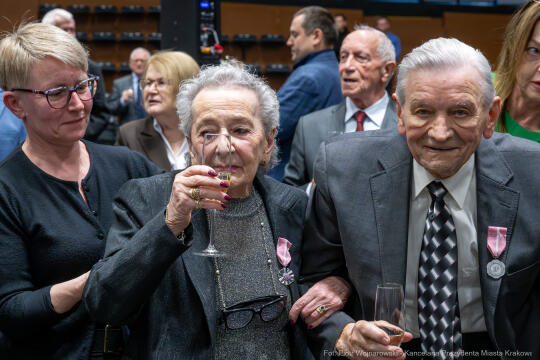 Miszalski, medale, seniorzy, Długoletnie Pożycie Małżeńskie, zdjęcia