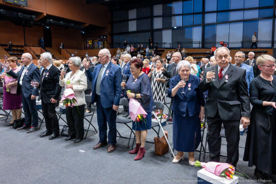Miszalski, medale, seniorzy, Długoletnie Pożycie Małżeńskie, zdjęcia