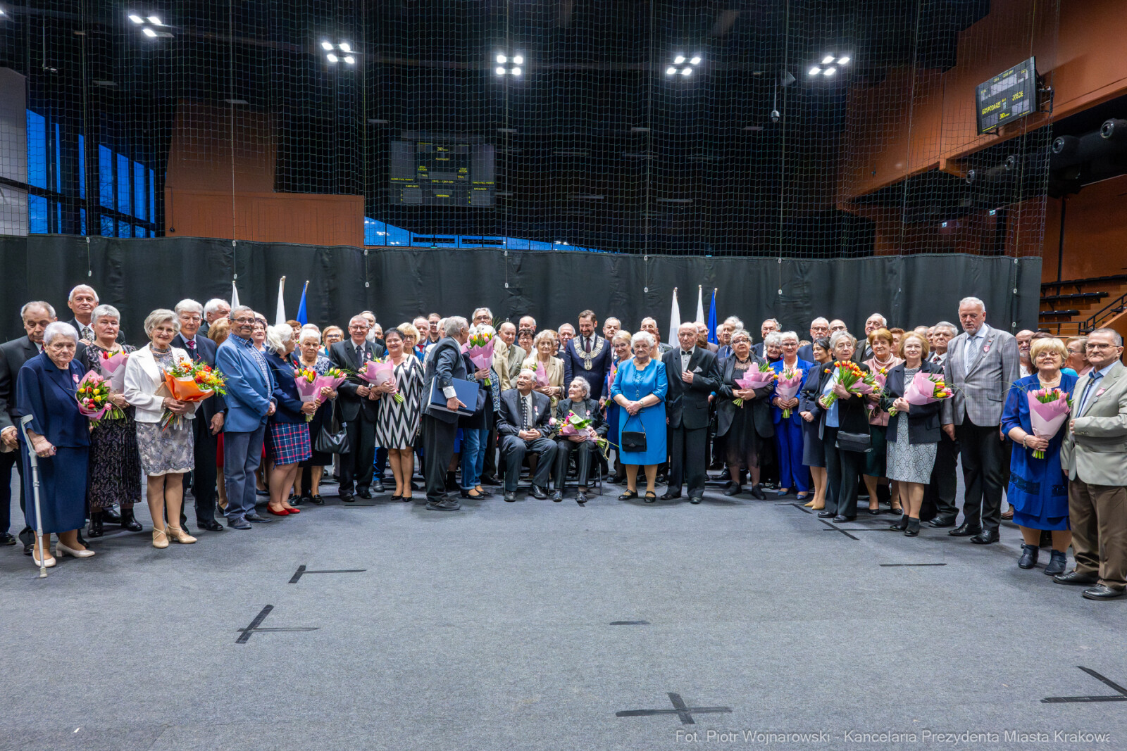 Miszalski, medale, seniorzy, Długoletnie Pożycie Małżeńskie, zdjęcia  Autor: Piotr Wojnarowski