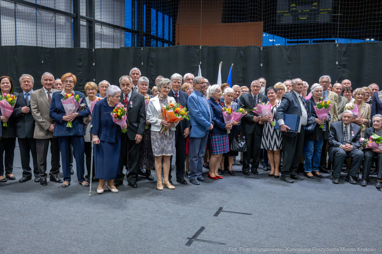 Miszalski, medale, seniorzy, Długoletnie Pożycie Małżeńskie, zdjęcia  Autor: Piotr Wojnarowski