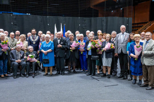 Miszalski, medale, seniorzy, Długoletnie Pożycie Małżeńskie, zdjęcia