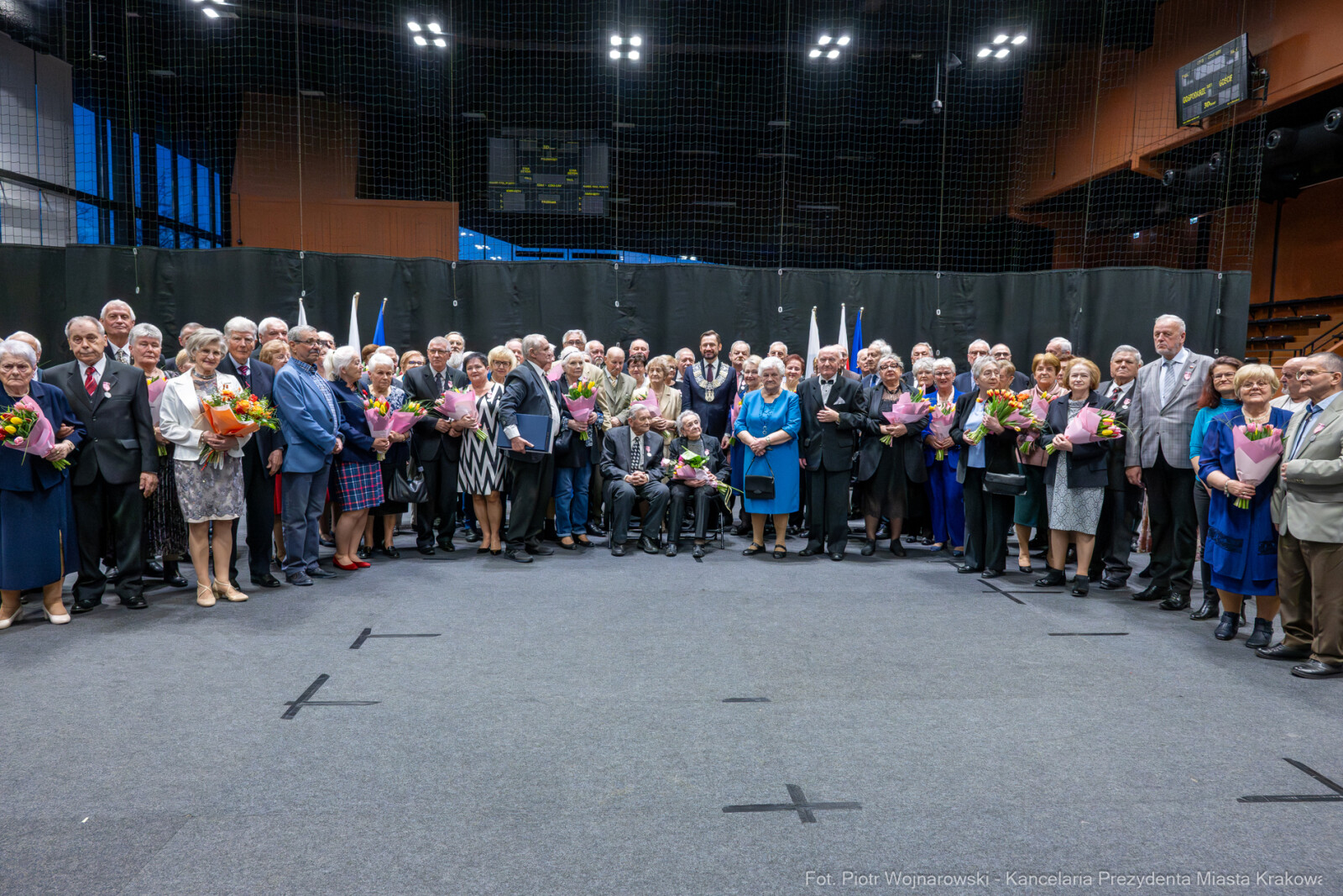 Miszalski, medale, seniorzy, Długoletnie Pożycie Małżeńskie, zdjęcia  Autor: Piotr Wojnarowski