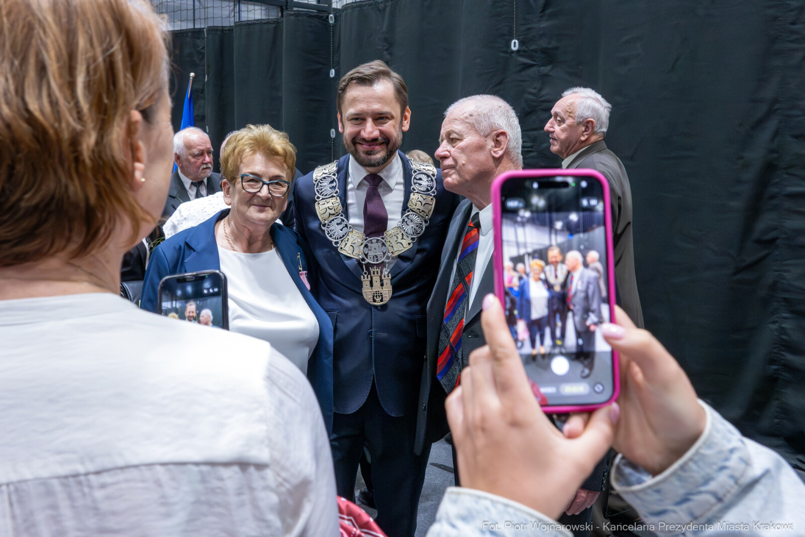 Miszalski, medale, seniorzy, Długoletnie Pożycie Małżeńskie, zdjęcia  Autor: Piotr Wojnarowski