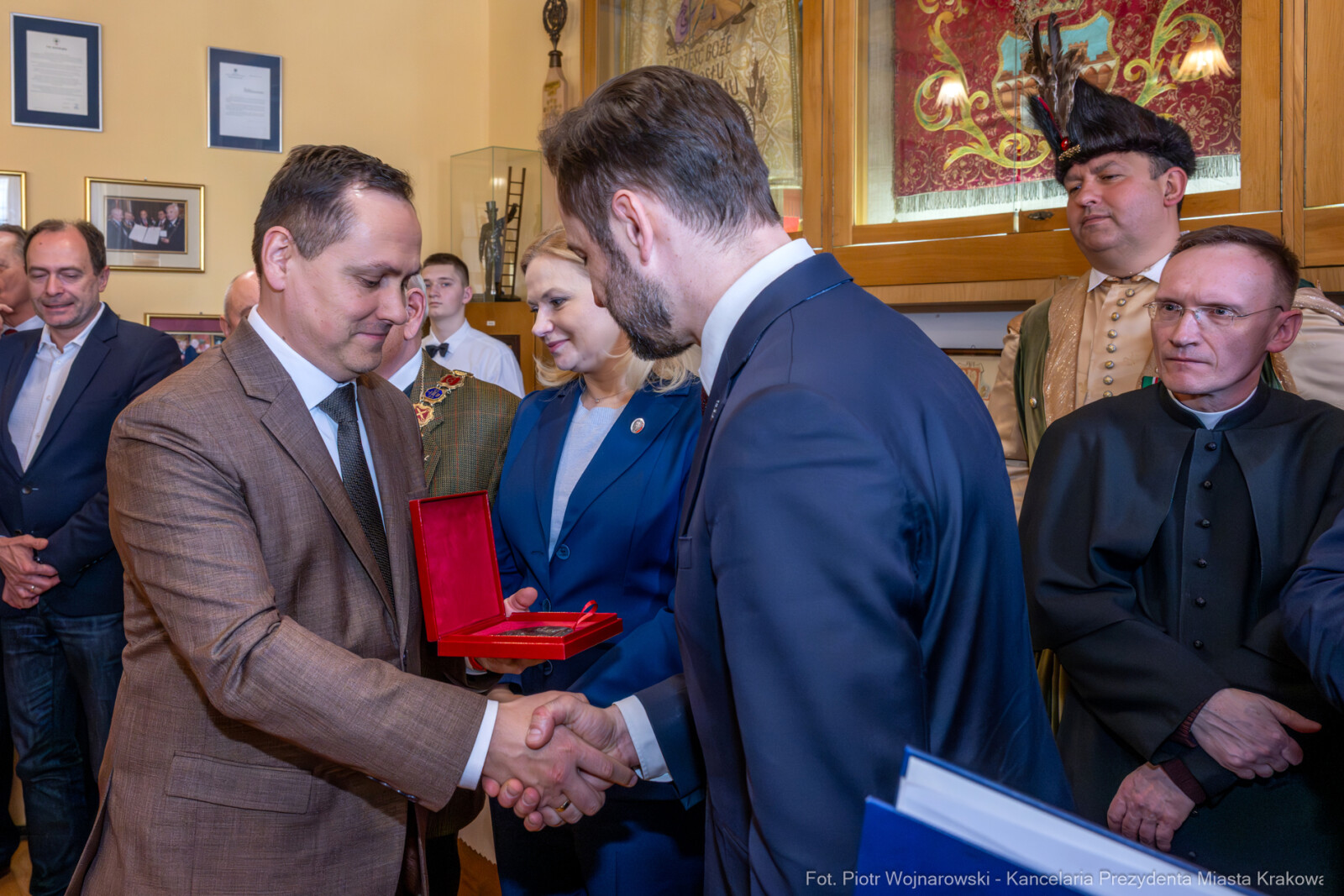 Miszalski, Kosek, Medal św. Józefa, wręczenie, 2026, zdjęcia  Autor: Piotr Wojnarowski