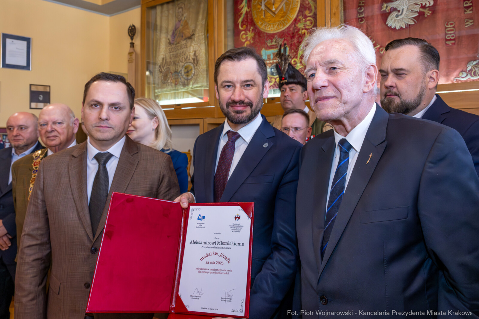 Miszalski, Kosek, Medal św. Józefa, wręczenie, 2026, zdjęcia  Autor: Piotr Wojnarowski