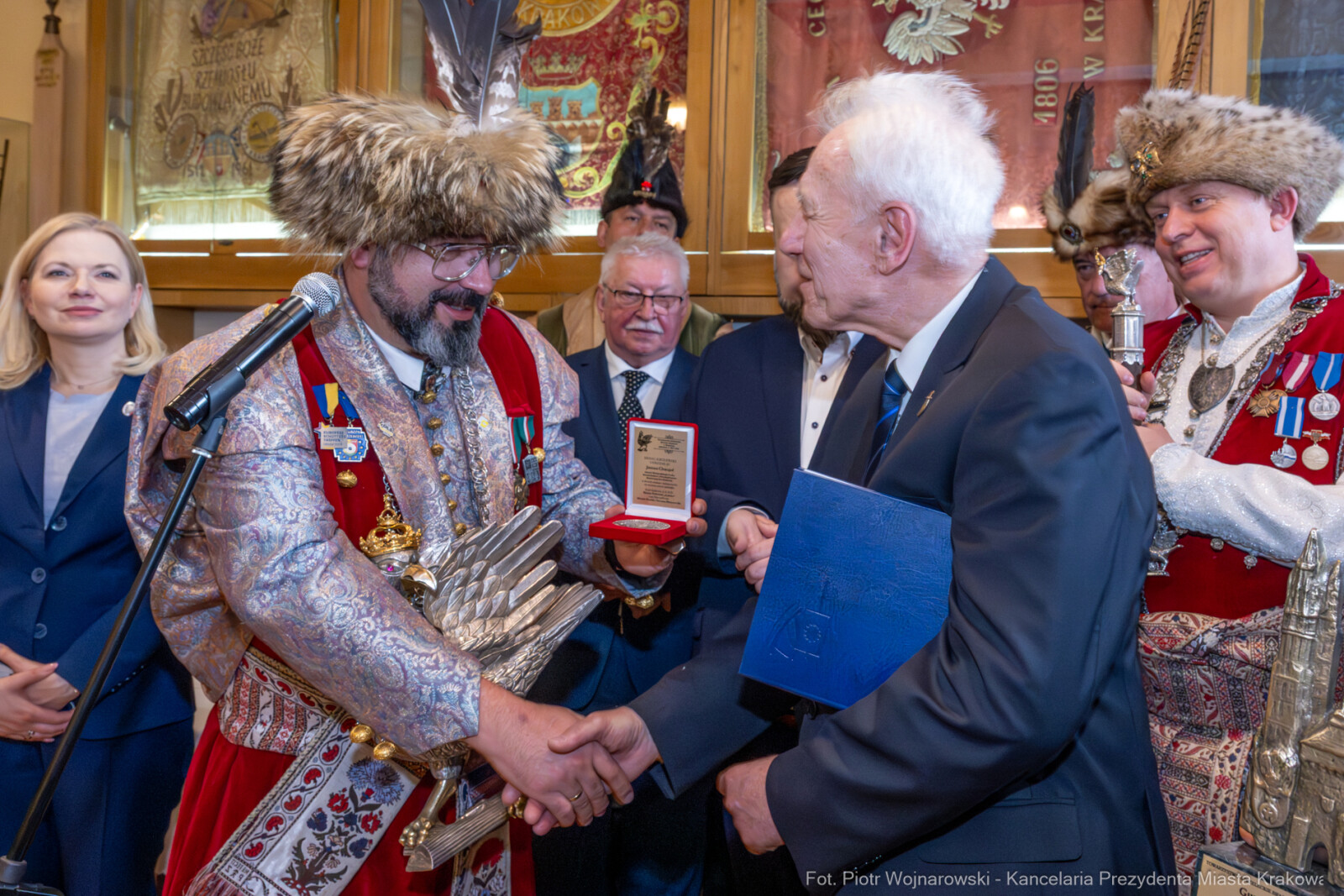 Miszalski, Kosek, Medal św. Józefa, wręczenie, 2026, zdjęcia  Autor: Piotr Wojnarowski