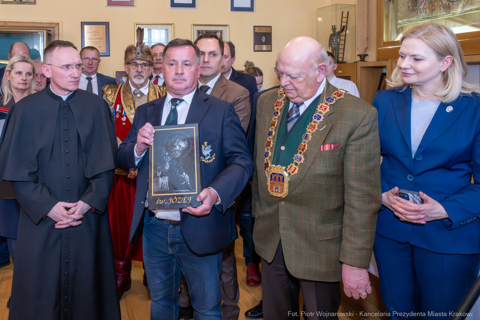 Miszalski, Kosek, Medal św. Józefa, wręczenie, 2026, zdjęcia  Autor: Piotr Wojnarowski