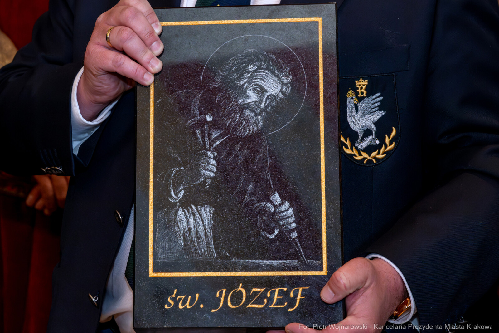 Miszalski, Kosek, Medal św. Józefa, wręczenie, 2026, zdjęcia  Autor: Piotr Wojnarowski