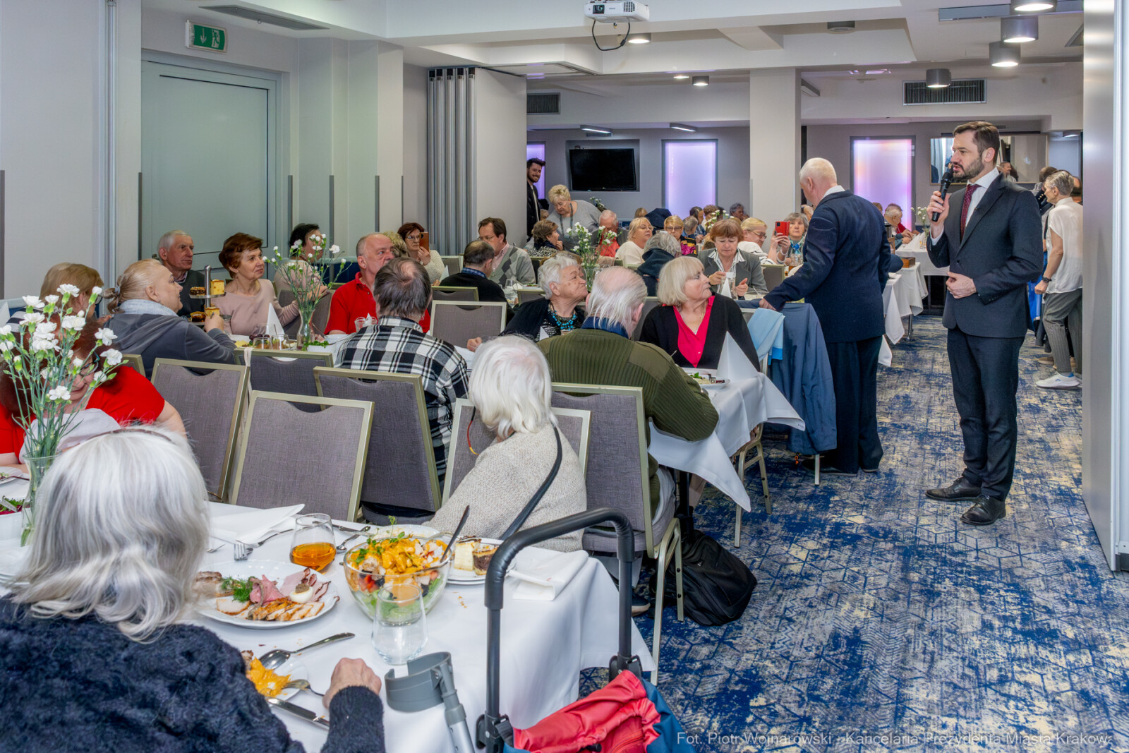 PW_716_ 019_fot. Piotr Wojnarowski.jpg-Miszalski, seniorzy, śniadanie, MOPS, Wielkanoc, zdjęcia  Autor: Piotr Wojnarowski