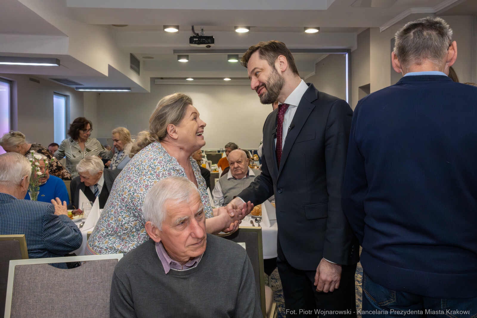 PW_716_ 032_fot. Piotr Wojnarowski.jpg-Miszalski, seniorzy, śniadanie, MOPS, Wielkanoc, zdjęcia  Autor: Piotr Wojnarowski