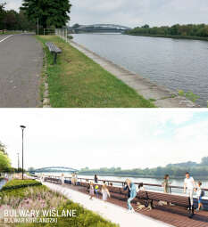 5. BW_BULWAR KURLANDZKI4.jpg-Kraków rozpoczyna rewitalizację Bulwarów Wiślanych