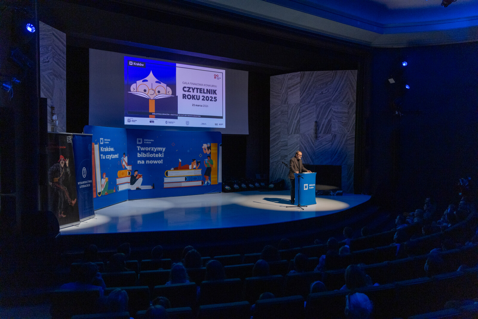 0S4A4055.jpg-Czytelnik Roku, Miszalski, Gala, Zdjęcia  Autor: B. Świerzowski