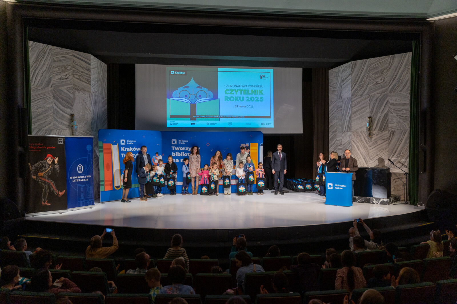 0S4A4353.jpg-Czytelnik Roku, Miszalski, Gala, Zdjęcia  Autor: B. Świerzowski