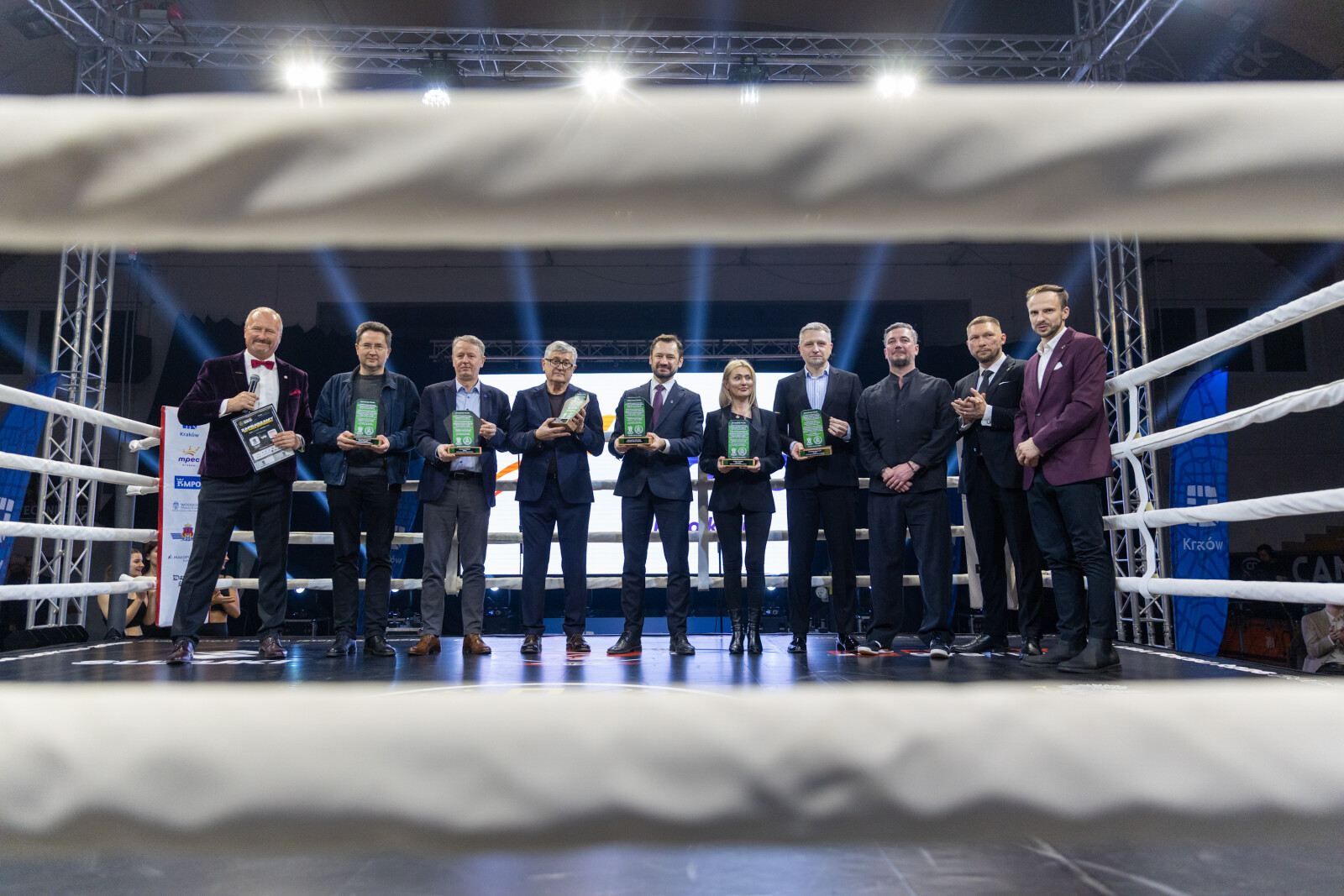 0S4A5325.jpg-Liga Boksu, Kraków, Miszalski  Autor: B. Świerzowski