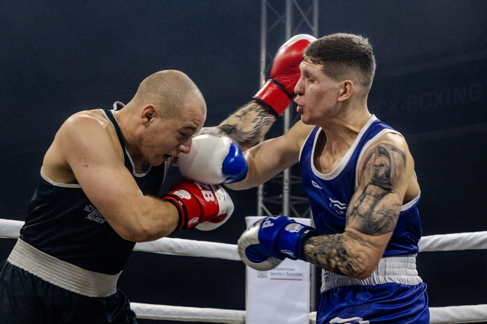 0S4A5396.jpg-Liga Boksu, Kraków, Miszalski  Autor: B. Świerzowski