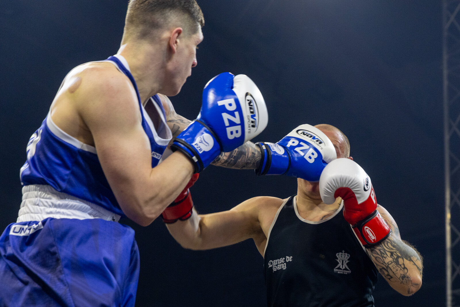 0S4A5434.jpg-Liga Boksu, Kraków, Miszalski  Autor: B. Świerzowski