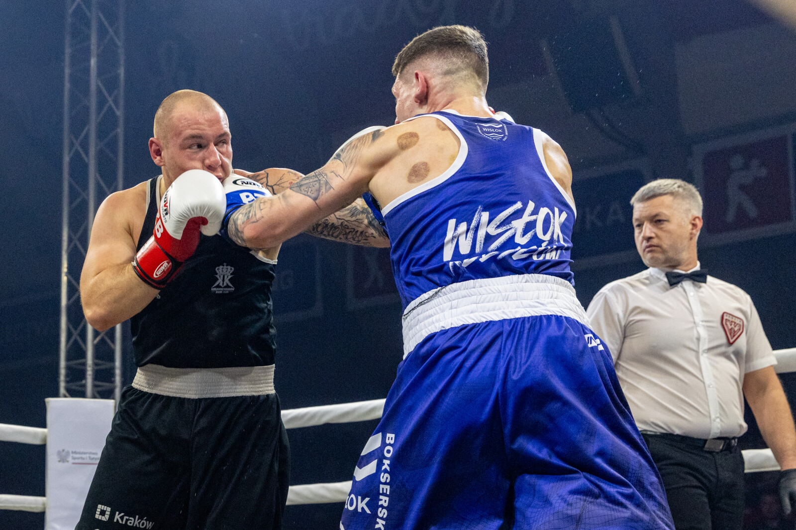 0S4A5521.jpg-Liga Boksu, Kraków, Miszalski  Autor: B. Świerzowski