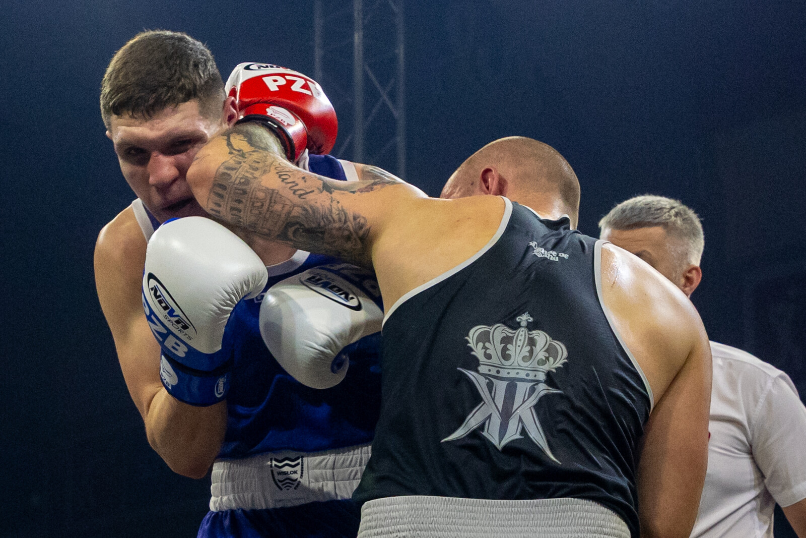 0S4A5532.jpg-Liga Boksu, Kraków, Miszalski  Autor: B. Świerzowski