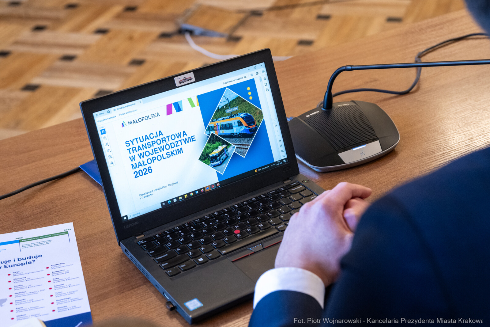 Miszalski, sejmowa Komisja Infrastruktury, posiedzenie, zdjęcia  Autor: Piotr Wojnarowski