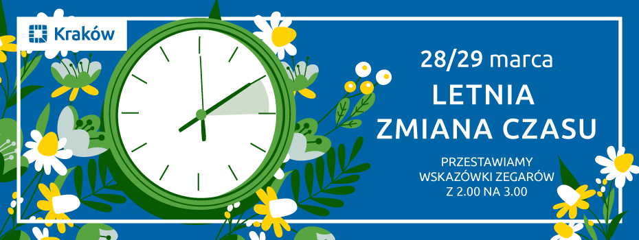 Zmiana czasu z zimowego na letni