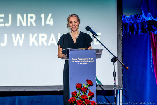 Miszalski, SP 14, Modrzejewska, sztandar, Chamielec, Baładyga, Pogoda-Tota, Murzyn, Pasek, zdjęcia