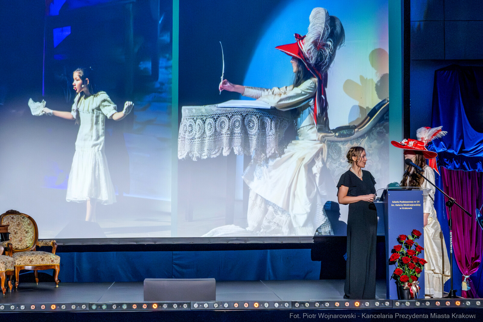 Miszalski, SP 14, Modrzejewska, sztandar, Chamielec, Baładyga, Pogoda-Tota, Murzyn, Pasek, zdjęcia  Autor: Piotr Wojnarowski