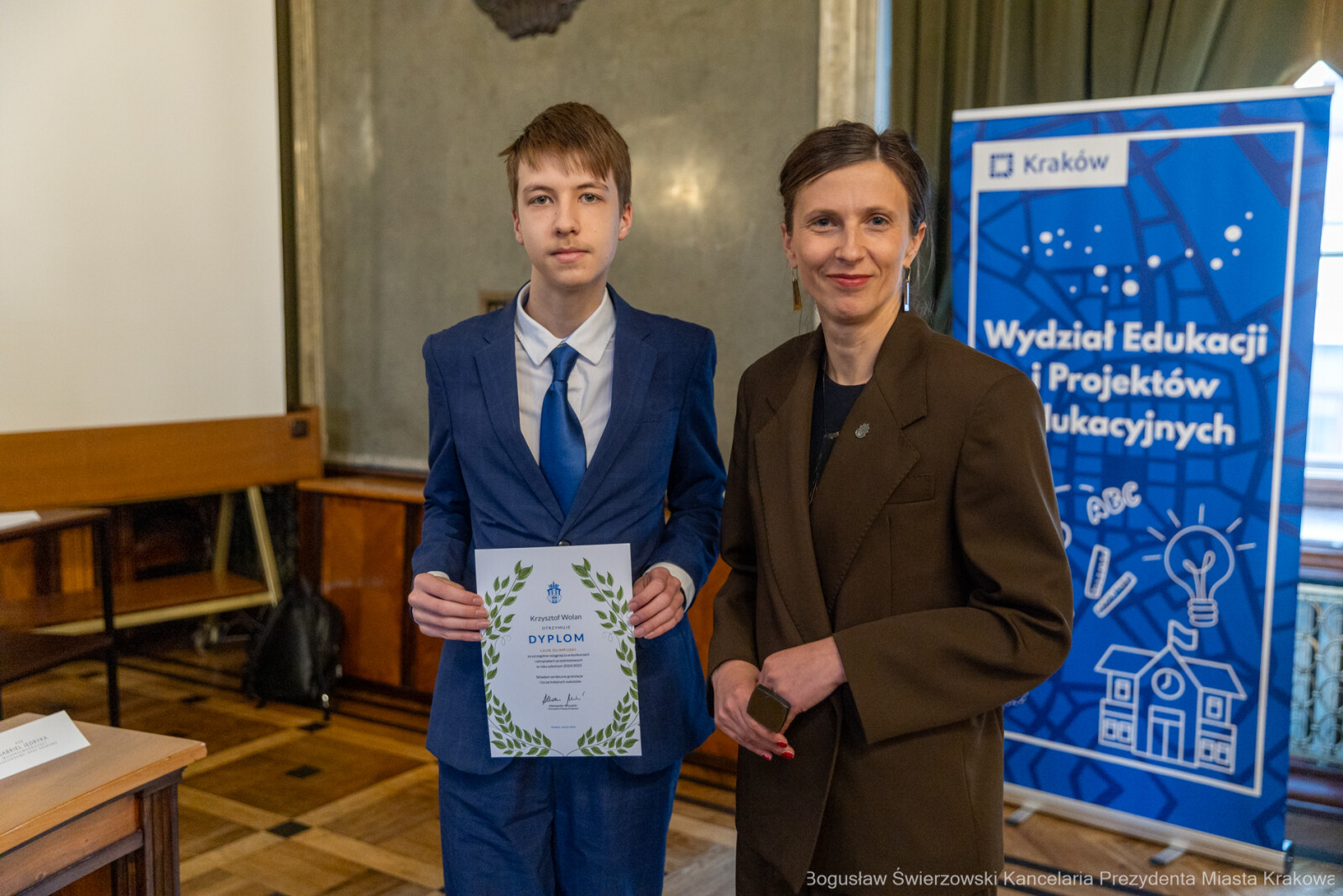 BŚ_UMK_20260327_0S4A0027.jpg-Laur Olimpijski , Klaman, Sala Obrad, Zdjęcia  Autor: B. Świerzowski