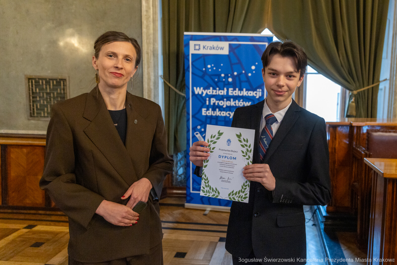 BŚ_UMK_20260327_0S4A9655.jpg-Laur Olimpijski , Klaman, Sala Obrad, Zdjęcia  Autor: B. Świerzowski