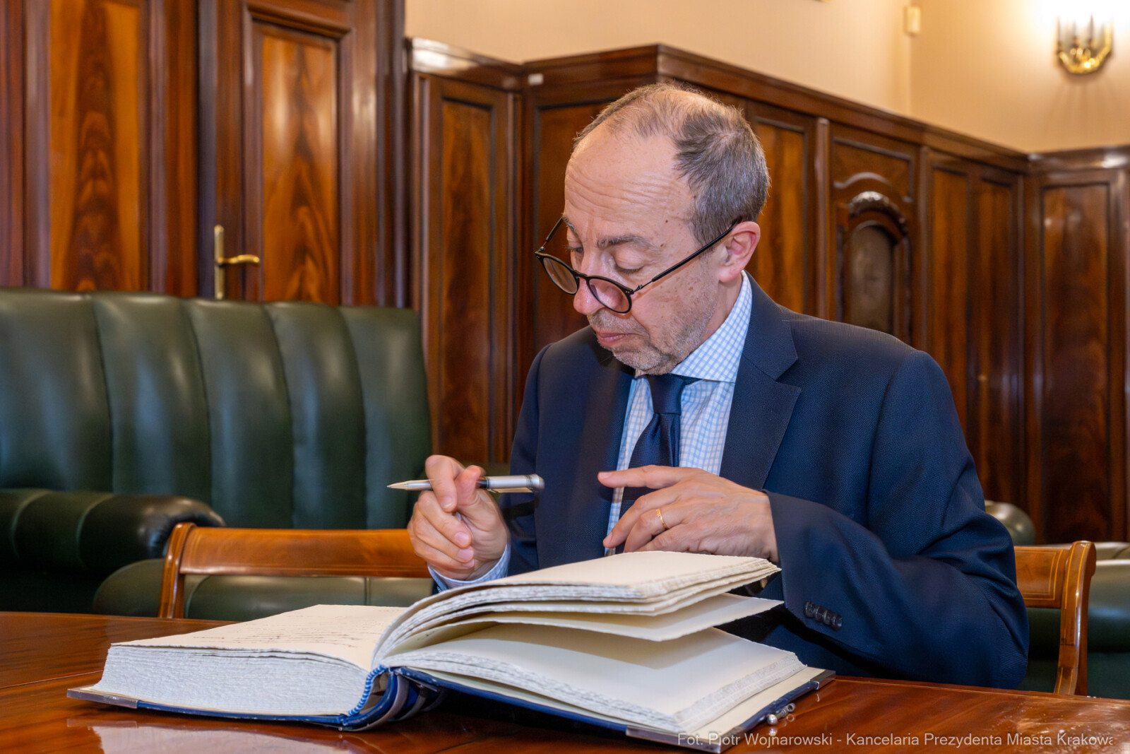 Miszalski, Duarte, Ambasador, Portugalia, wizyta, spotkanie, zdjęcia  Autor: Piotr Wojnarowski