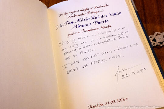 Miszalski, Duarte, Ambasador, Portugalia, wizyta, spotkanie, zdjęcia