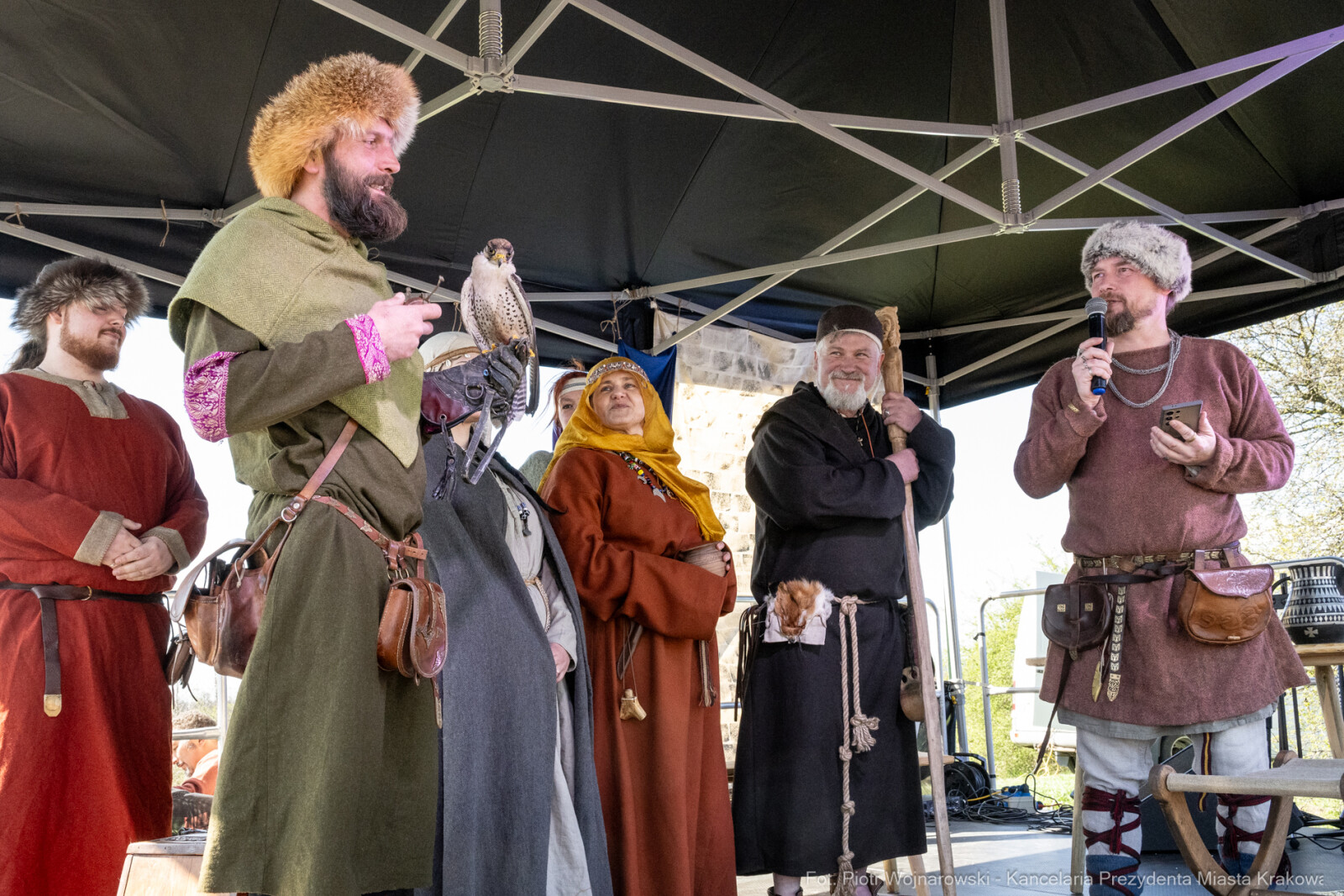 Miszalski, Rękawka, Kopiec Krakusa, kołacz, obrzęd, zdjęcia  Autor: Piotr Wojnarowski