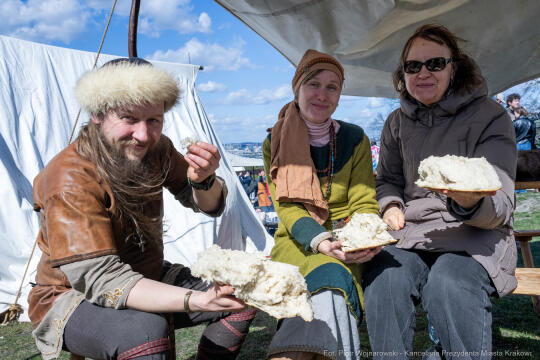 Miszalski, Rękawka, Kopiec Krakusa, kołacz, obrzęd, zdjęcia