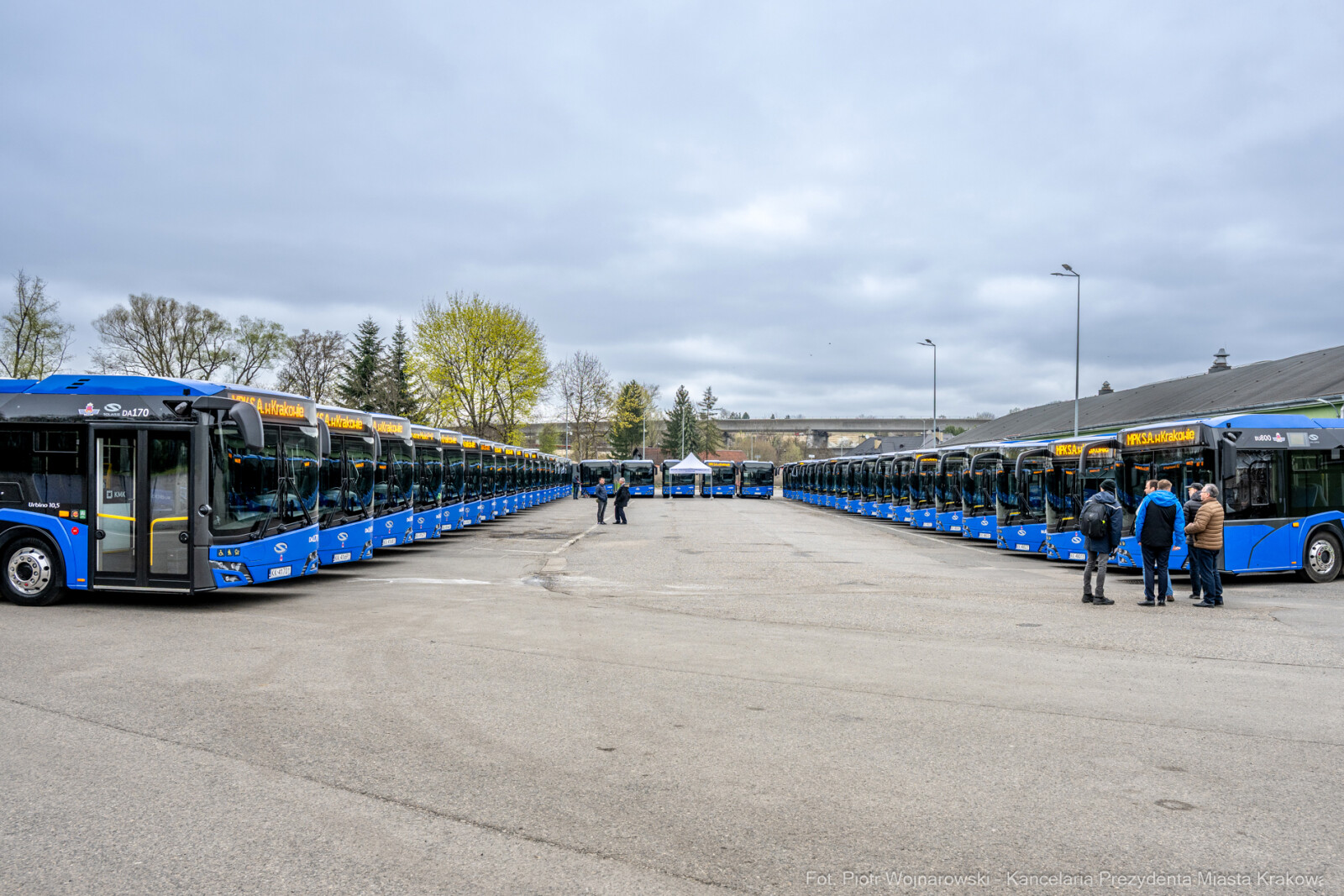 PW_733_ 001_fot. Piotr Wojnarowski.jpg-Miszalski, MPK, przekazanie, autobusy, Solaris, zdjęc  Autor: Piotr Wojnarowski