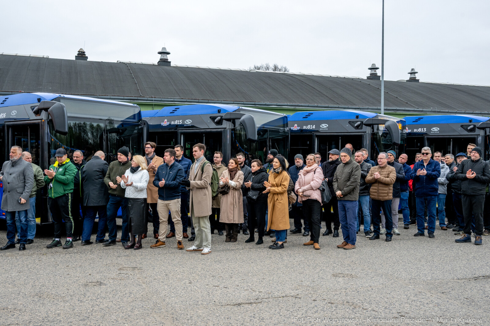 PW_733_ 012_fot. Piotr Wojnarowski.jpg-Miszalski, MPK, przekazanie, autobusy, Solaris, zdjęc  Autor: Piotr Wojnarowski