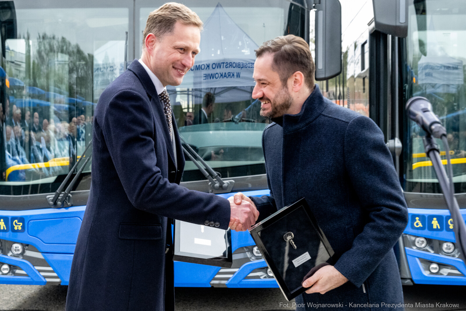 PW_733_ 018_fot. Piotr Wojnarowski.jpg-Miszalski, MPK, przekazanie, autobusy, Solaris, zdjęc  Autor: Piotr Wojnarowski