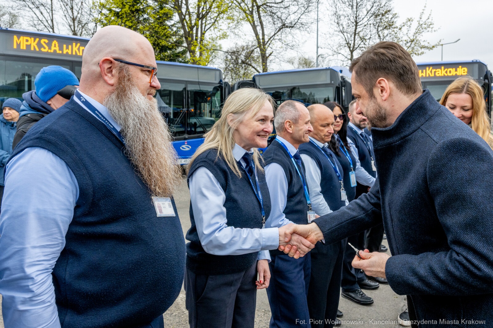 PW_733_ 021_fot. Piotr Wojnarowski.jpg-Miszalski, MPK, przekazanie, autobusy, Solaris, zdjęc  Autor: Piotr Wojnarowski