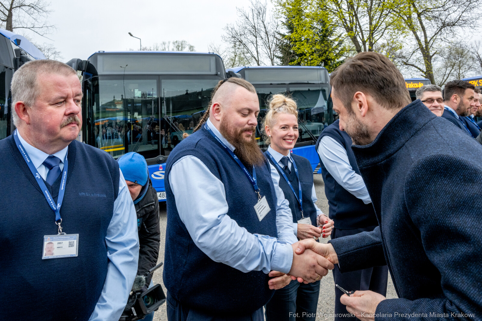 PW_733_ 022_fot. Piotr Wojnarowski.jpg-Miszalski, MPK, przekazanie, autobusy, Solaris, zdjęc  Autor: Piotr Wojnarowski