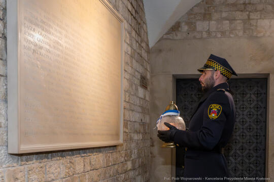 katastrofa smoleńska, Wawel, rocznica, krypta, ceremonia, zdjęcia