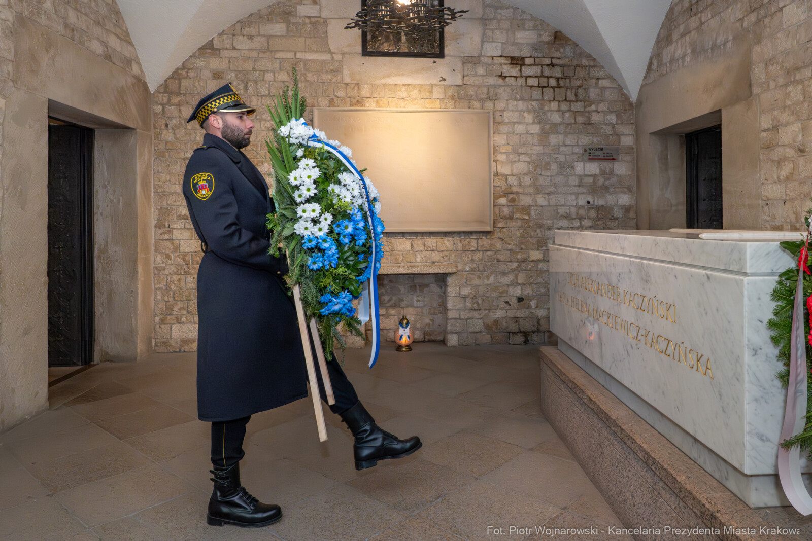 katastrofa smoleńska, Wawel, rocznica, krypta, ceremonia, zdjęcia  Autor: Piotr Wojnarowski