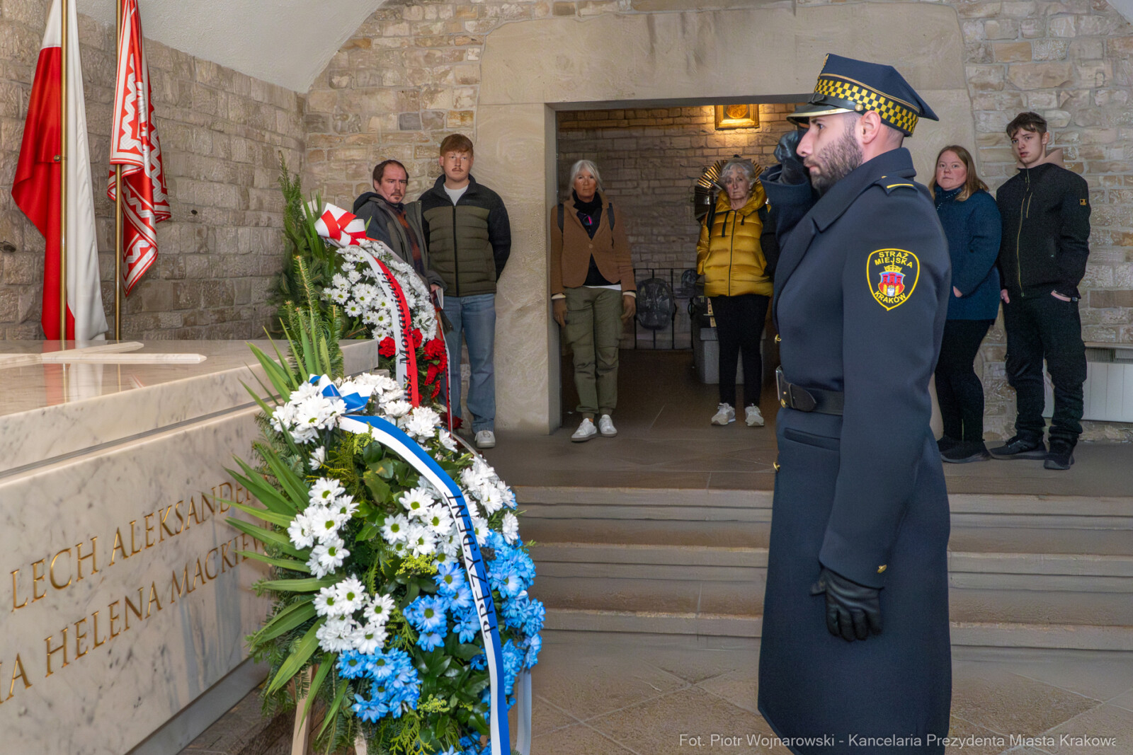 katastrofa smoleńska, Wawel, rocznica, krypta, ceremonia, zdjęcia  Autor: Piotr Wojnarowski