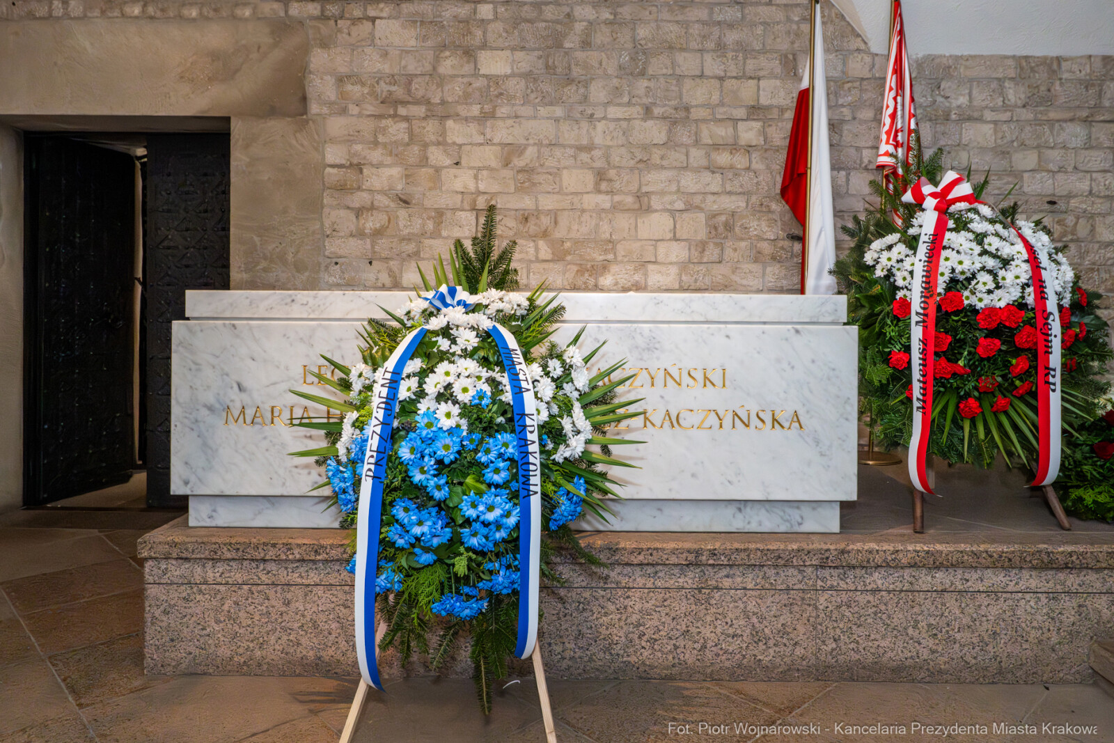 katastrofa smoleńska, Wawel, rocznica, krypta, ceremonia, zdjęcia  Autor: Piotr Wojnarowski
